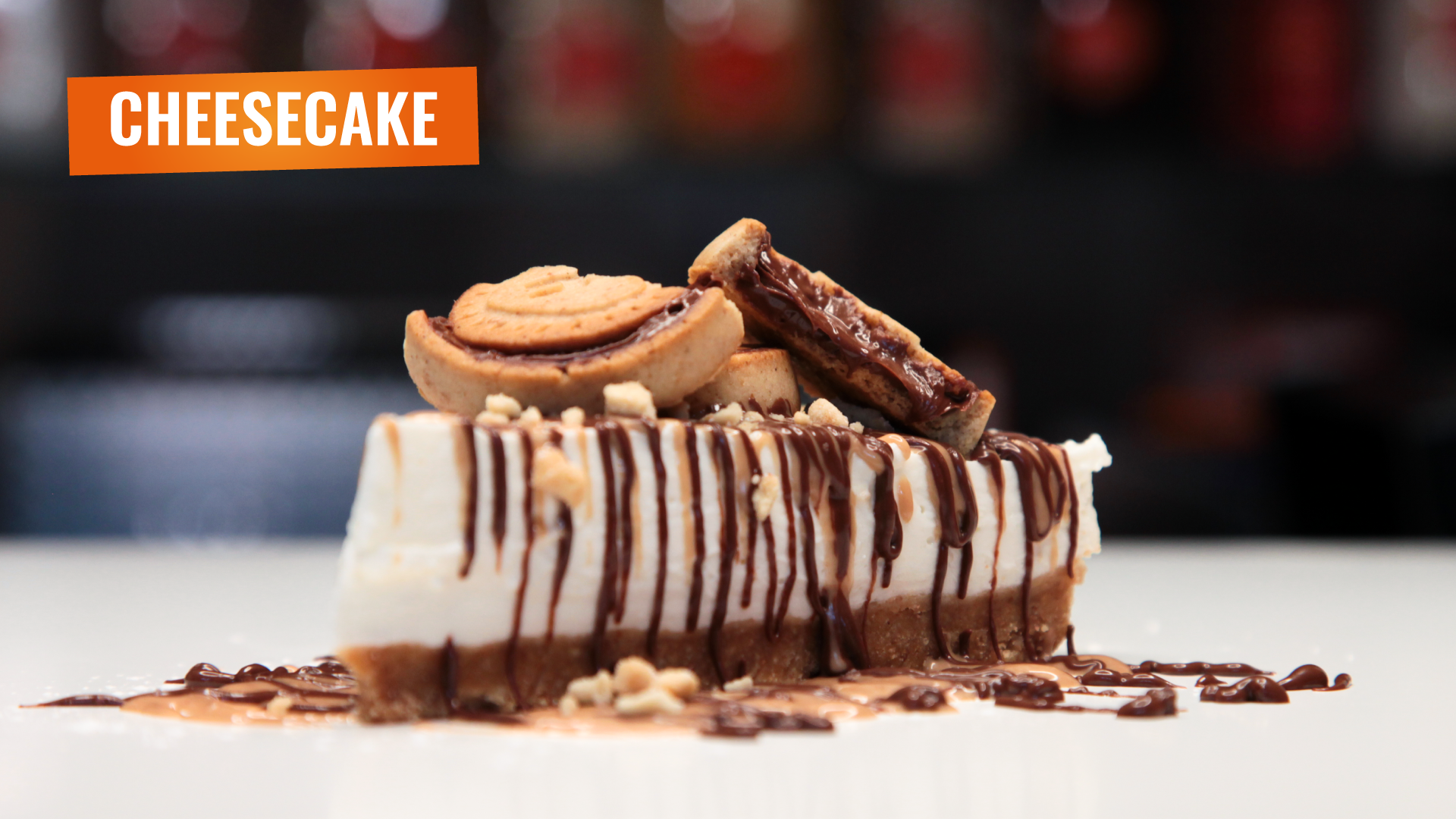 Cheesecake allo Yogurt e cioccolato de La Yogurteria