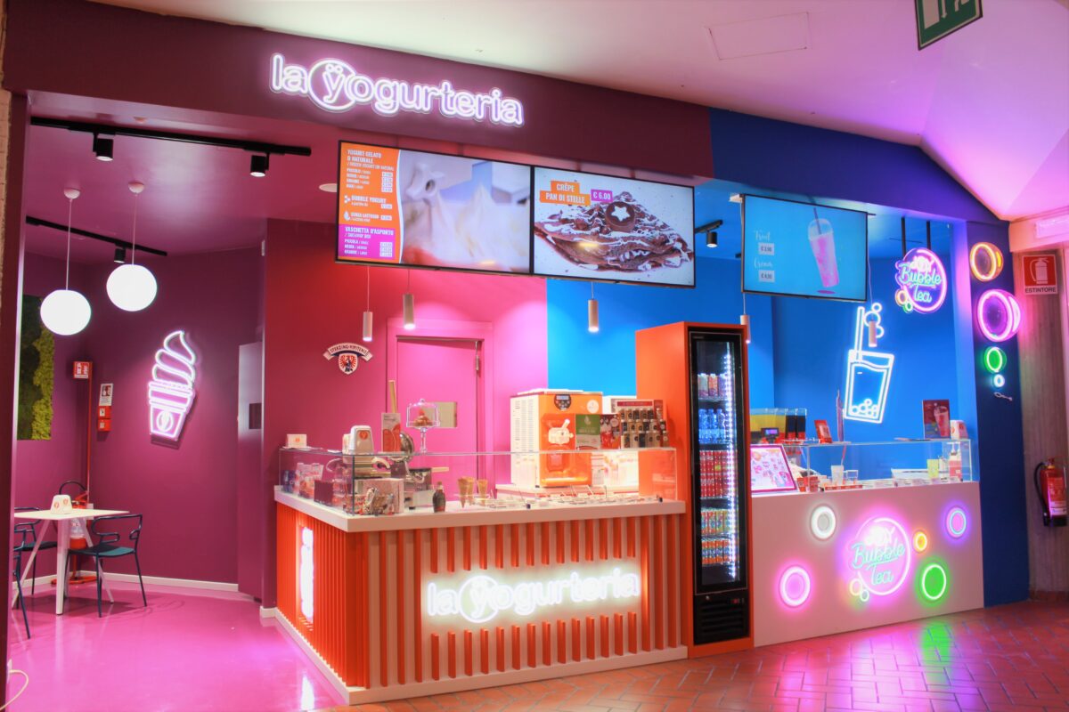 nuova apertura la yogurteria